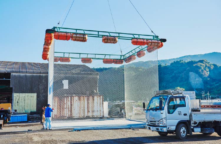 現場での組み立て